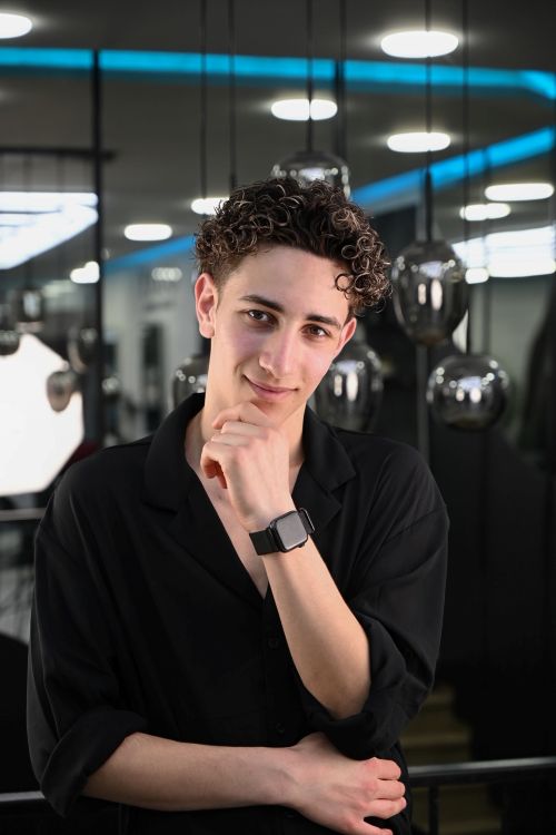 Portrait von Youssef, Stylist